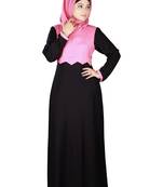 MyBatua Multicolor Rayon Arabian Dailywear Islamic Muslim Long Abaya With Hijab
