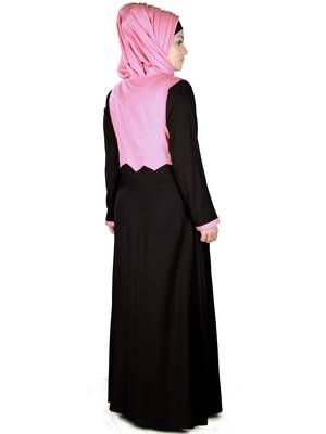 MyBatua Multicolor Rayon Arabian Dailywear Islamic Muslim Long Abaya With Hijab 3
