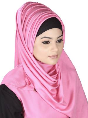 MyBatua Multicolor Rayon Arabian Dailywear Islamic Muslim Long Abaya With Hijab 4