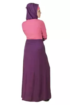 MyBatua Multicolor Rayon Arabian Dailywear Islamic Muslim Long Abaya With Hijab
