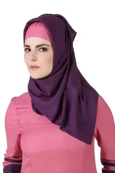 MyBatua Multicolor Rayon Arabian Dailywear Islamic Muslim Long Abaya With Hijab