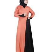 MyBatua Multicolor Rayon Arabian Dailywear Islamic Muslim Long Abaya With Hijab