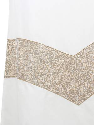 MyBatua White Cotton Arabian Dailywear Islamic Muslim Long Abaya With Hijab 2
