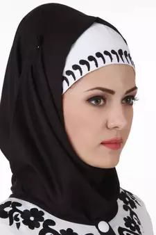 MyBatua White Rayon Arabian Dailywear Islamic Muslim Long Abaya With Hijab