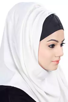 MyBatua Multicolor Rayon Arabian Dailywear Islamic Muslim Long Abaya With Hijab