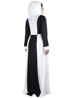 MyBatua Multicolor Rayon Arabian Dailywear Islamic Muslim Long Abaya With Hijab 3