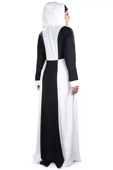 MyBatua Multicolor Rayon Arabian Dailywear Islamic Muslim Long Abaya With Hijab