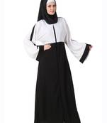 MyBatua Multicolor Polyester Arabian Dailywear Islamic Muslim Long Abaya With Hijab