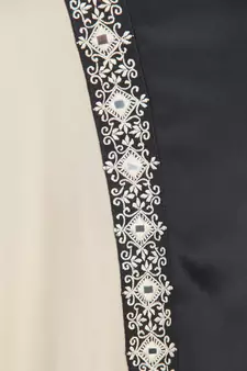MyBatua Multicolor Polyester Arabian Dailywear Islamic Muslim Long Abaya With Hijab