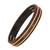 Montblanc Ovel 316L Surgical Stainless Steel Black Silver Black Orange Openable Bracelet Boys