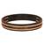Montblanc Ovel 316L Surgical Stainless Steel Black Silver Black Orange Openable Bracelet Boys
