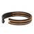 Montblanc Ovel 316L Surgical Stainless Steel Black Silver Black Orange Openable Bracelet Boys