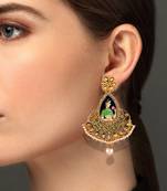Gold Diamond Earrings