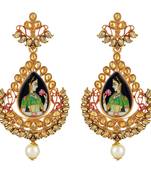 Gold Diamond Earrings