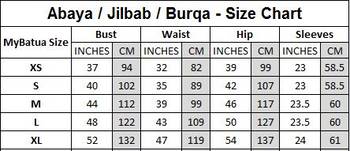 MyBatua Turqoise Polyester Arabian Style Islamic Wear For Women Muslim Abaya With Hijab 2