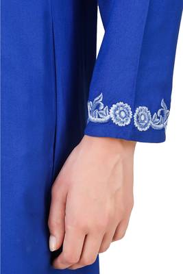 MyBatua Multicolor Rayon Arabian Style Islamic Wear For Women Muslim Abaya With Hijab 4