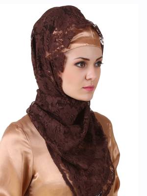 MyBatua Multicolor Satin Arabian Style Islamic Wear For Women Muslim Abaya With Hijab 5