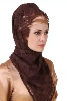 MyBatua Multicolor Satin Arabian Style Islamic Wear For Women Muslim Abaya With Hijab