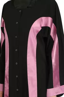 MyBatua Multicolor Polyester Arabian Style Islamic Wear For Women Muslim Abaya With Hijab