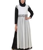 MyBatua Multicolor Polyester Arabian Style Islamic Wear For Women Muslim Abaya With Hijab