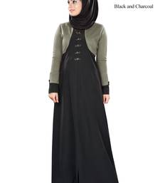 MyBatua Multicolor Kashibo Arabian Style Islamic Wear For Women Muslim Abaya With Hijab