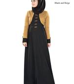 MyBatua Multicolor Kashibo Arabian Style Islamic Wear For Women Muslim Abaya With Hijab