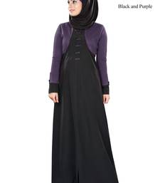 MyBatua Multicolor Kashibo Islamic Wear For Women Arabian Style Muslim Abaya With Hijab