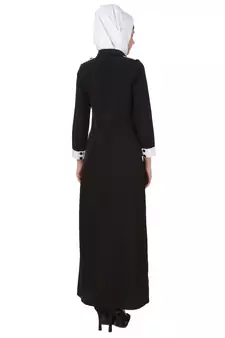MyBatua Multicolor Viscose Islamic Wear For Women Arabian Style Muslim Abaya With Hijab