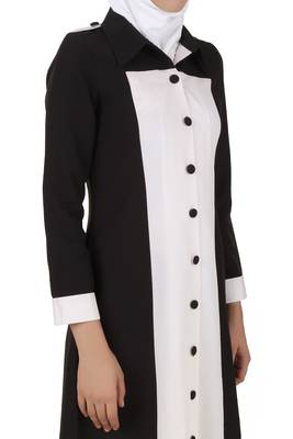 MyBatua Multicolor Viscose Islamic Wear For Women Arabian Style Muslim Abaya With Hijab 4