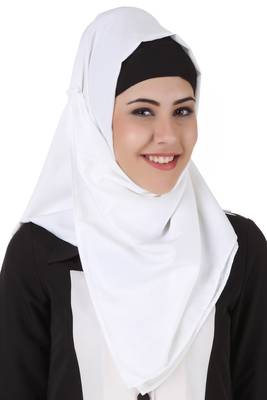 MyBatua Multicolor Viscose Islamic Wear For Women Arabian Style Muslim Abaya With Hijab 5