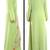 MyBatua Parrot Green Polyester Islamic Wear For Women Arabian Style Muslim Abaya With Hijab