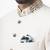 Off white raw silk gota patti men ethnic