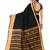 Black woven cotton silk saree with blouse