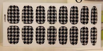 Shimmer 'n sparkle, new fashion metallic shining nail art sticker, french style nail art decoration 2