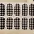 Shimmer 'n sparkle, new fashion metallic shining nail art sticker, french style nail art decoration