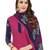 Pink embroidered jacquard salwar