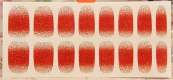 Shimmer 'n sparkle, new fashion metallic shining nail art sticker, french style nail art decoration 1