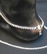 Silver anklets online shopping