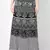 Black n White Jaipuri Printed Cotton Wrap Skirt