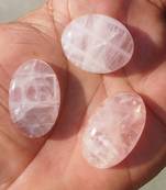 110.2 cts rarest 100% natural rose quartz mix  cabochon loose gemstone