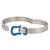 Belt Buckle Rhodium Neon Blue 316L Surgical Stainless Steel Openable Kada Bangle Men