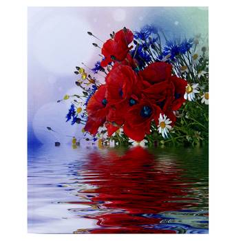 Bunch Of Flowers Canvas Painting 1