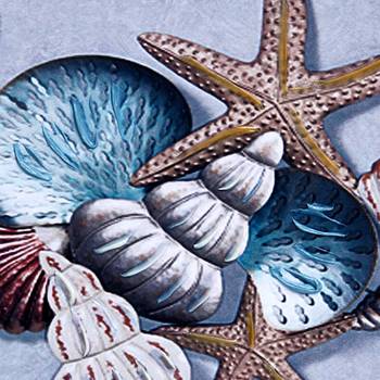Shells  Star Fish Canvas Painting 2