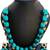 Beautiful silk thread Loop necklace With Earring Jewellery Set
