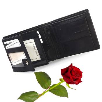 Designer Genuine Leather Men Wallet Valentine Gift 1