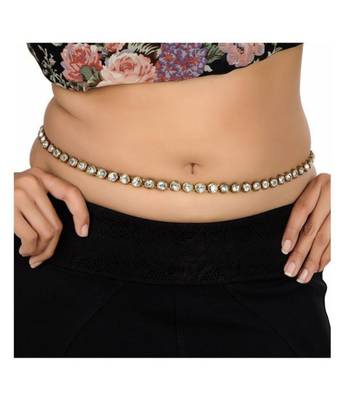 Hot Waist Belt Belly Body American Diamond Adjustable Chain Jewelry 1