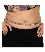 Hot Waist Belt Belly Body American Diamond Adjustable Chain Jewelry