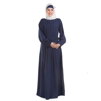 Blue Kashibo Islamic Look Arabian Style Daily Wear For Women Long Abaya 1