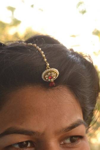 Designer Wedding Bridal Pearl Kundan Diamond Maang Tikka