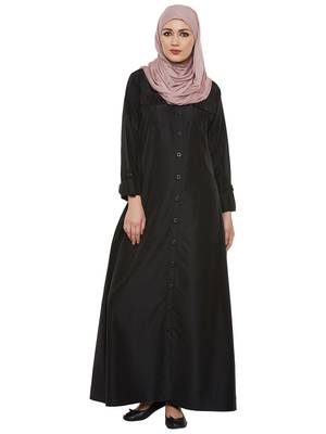 Blue Kashibo Daily Wear Islamic Look Arabian Style For Women Long Abaya 2